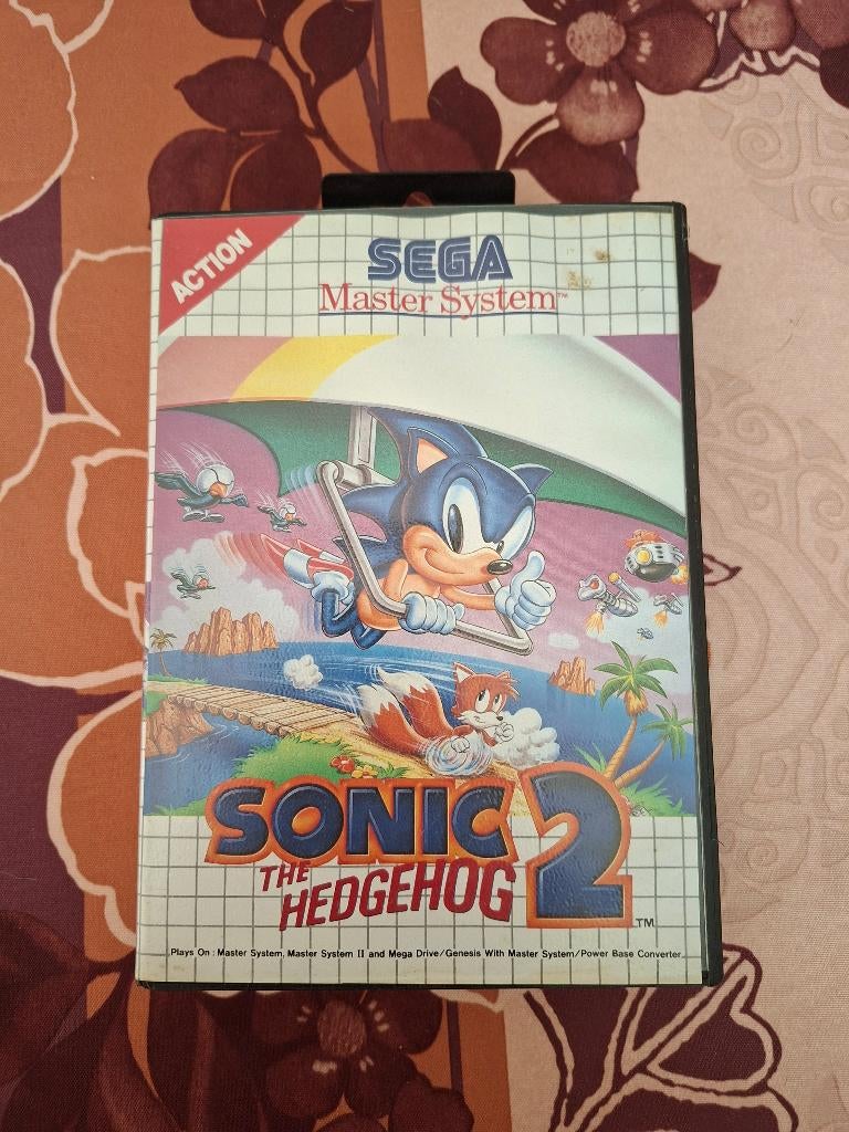 Sega Master System – Sonic the Hedgehog 2 (CIB – PAL), Games en Spelcomputers, Avontuur en Actie, Gebruikt, Verzenden, 1 speler