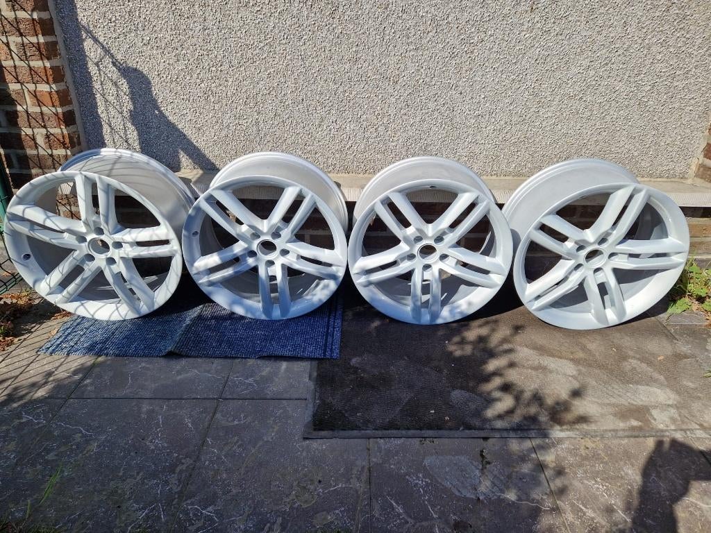 4 audi velgen, Auto-onderdelen, Banden en Velgen, 245 mm, Velg(en), Personenwagen, Ophalen