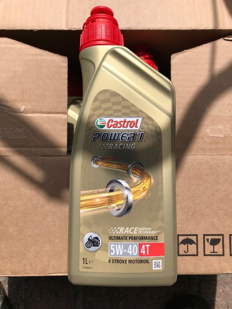lot CASTROL POWER 4T 1 5W40 aan spot prijs  ... doe bod, Motoren, Ophalen of Verzenden