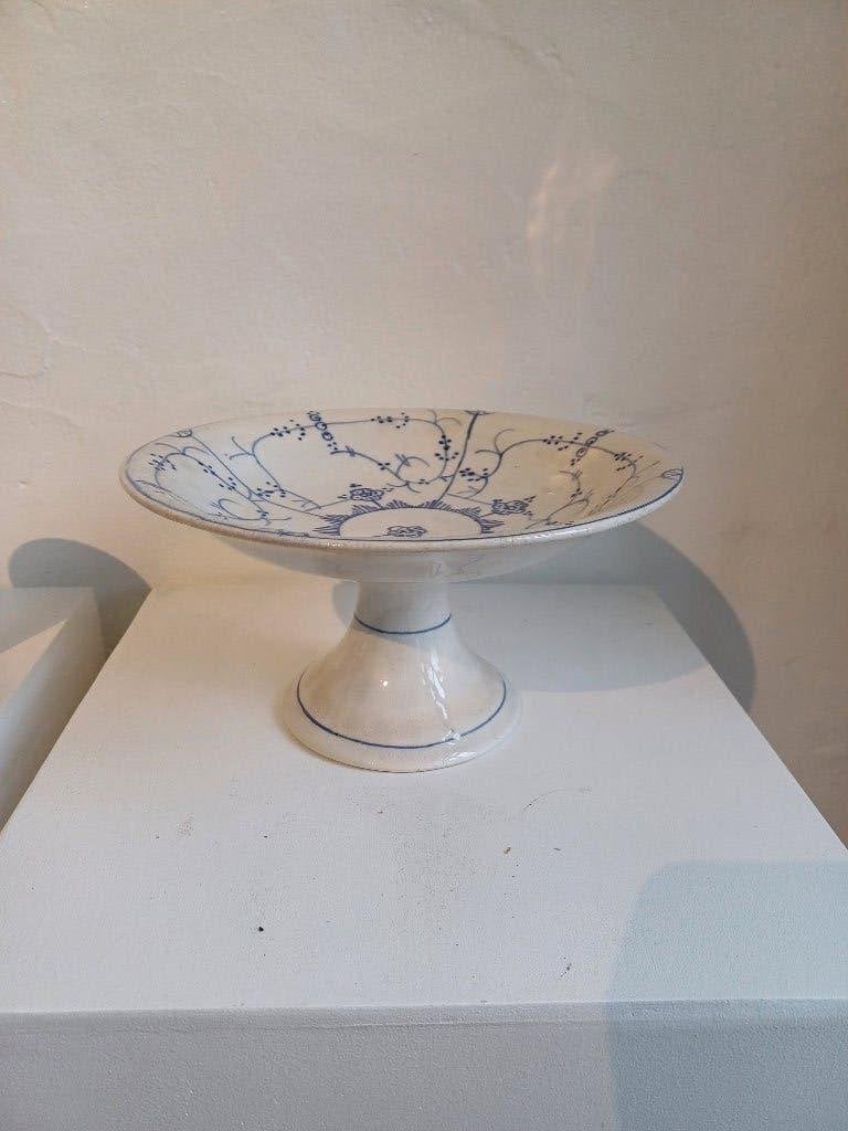 Présentoir à gâteaux  en forme de bol à fruits bleu de Delft, Antiquités & Art, Antiquités | Porcelaine, Enlèvement
