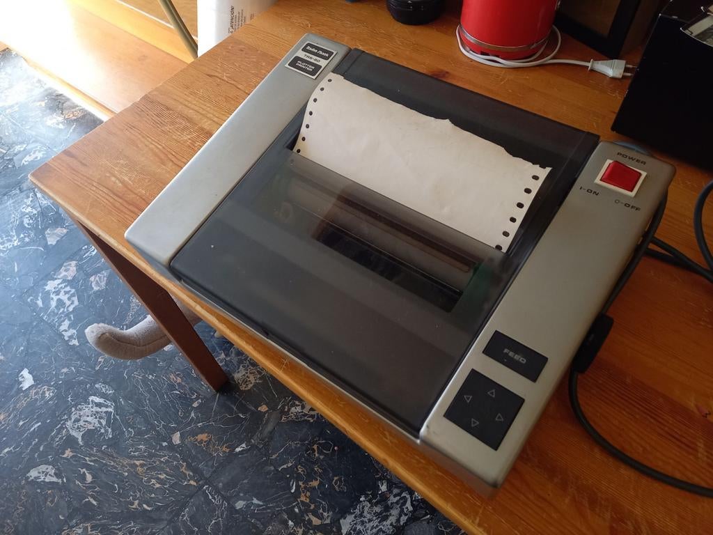 IMPRIMANTE VINTAGE, Informatique & Logiciels, Ordinateurs & Logiciels Autre, Enlèvement