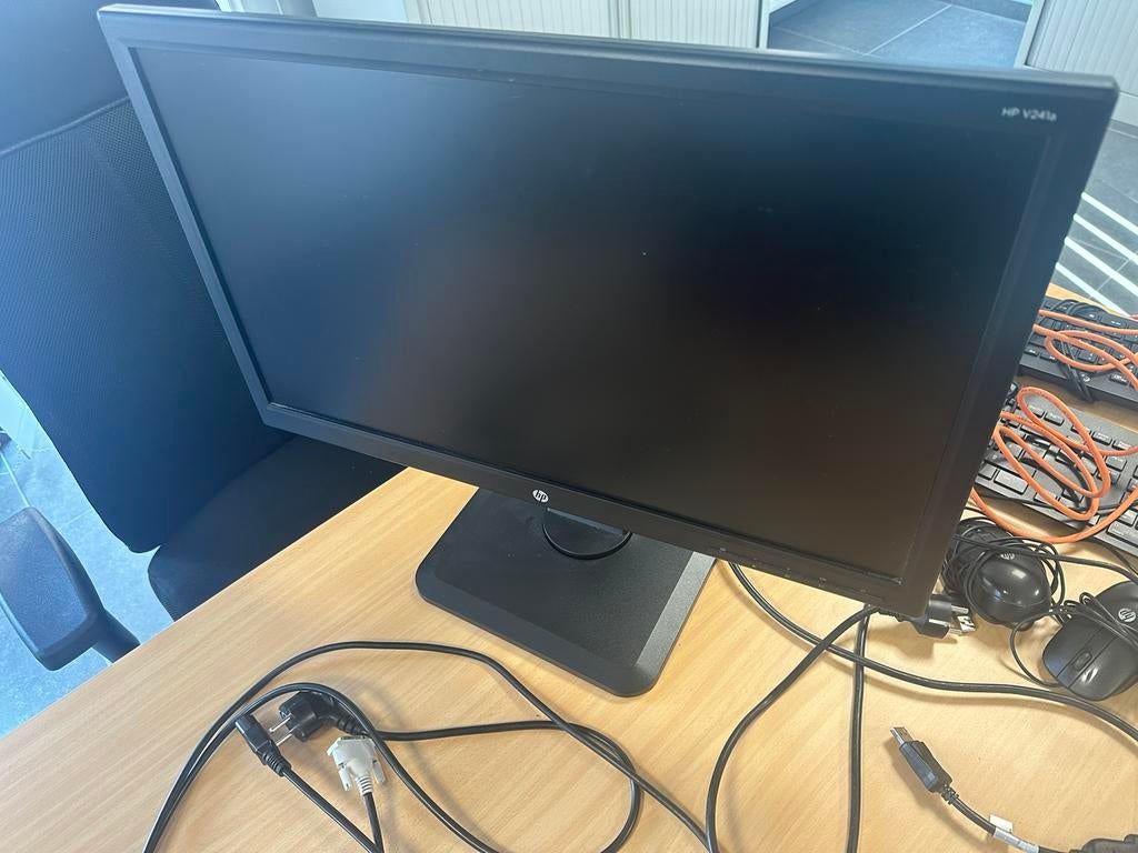 Ecran HP V241a, Informatique & Logiciels, Enlèvement, Utilisé, DVI