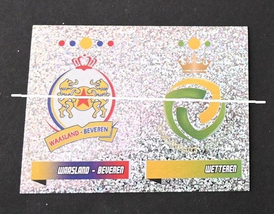 Panini Football 2011 Embleem Waasland Beveren + Wetteren, Verzenden, Nieuw, Poster, Plaatje of Sticker