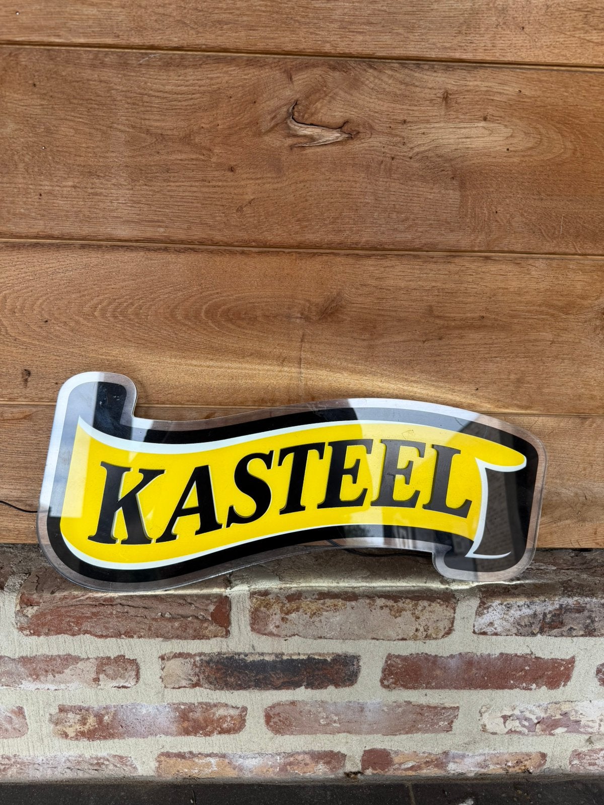 Kasteel led bord, Ophalen, Zo goed als nieuw
