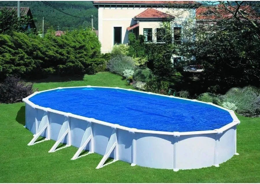 A vendre nouvelle Bâche à bulles Gré 610 x 375 cm ovale, Enlèvement, Neuf, Couverture de piscine
