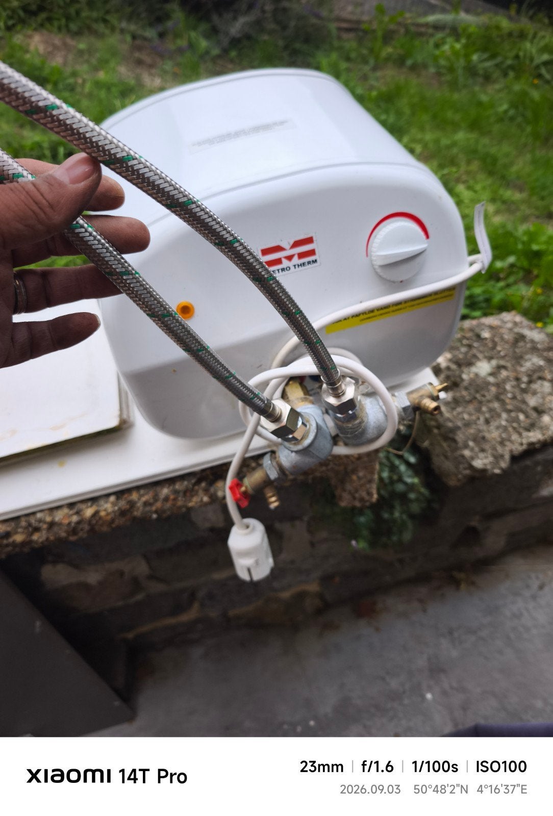 petit chauffe eau d'appoint, Enlèvement, Utilisé