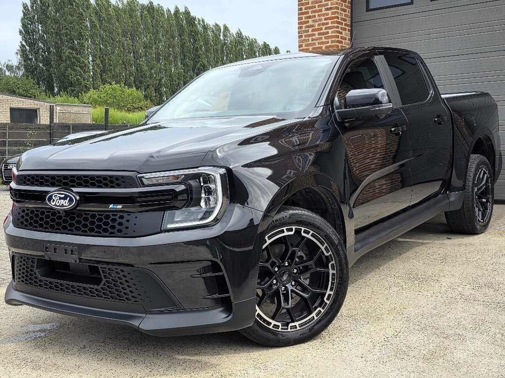 Ford Ranger MS-RT - 3.0 DIESEL V6 - Trekhaak 3.500 KG - 2025, Auto's, Automaat, 4 deurs, Parkeerassistent, Zwart