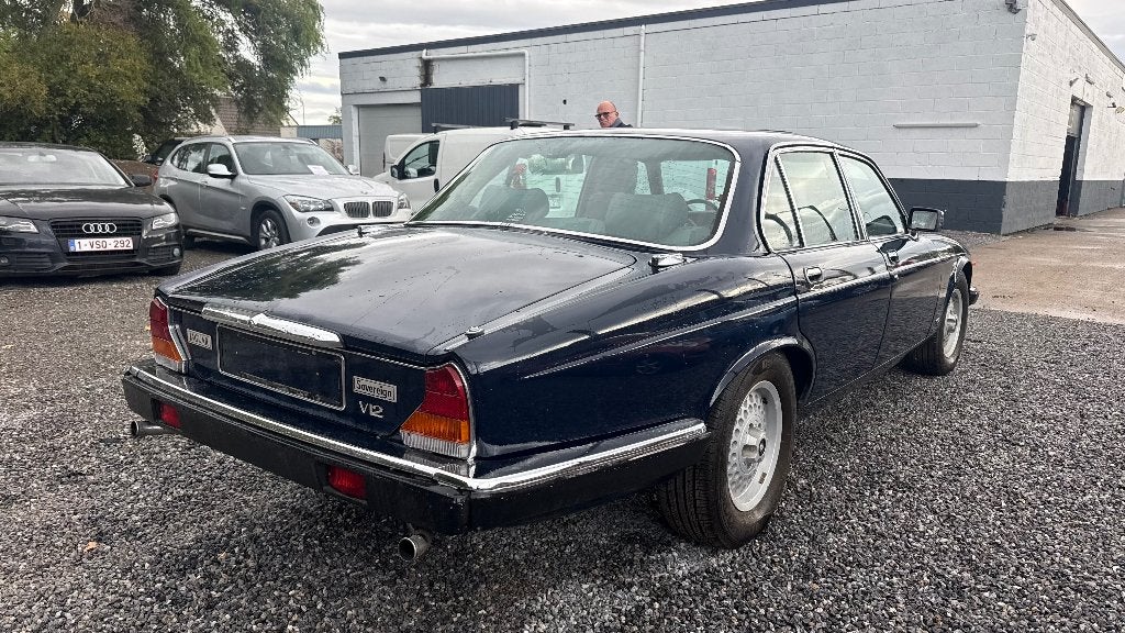 Jaguar XJ 12 5.3 Benzine!, Auto's, Automaat, 217 kW, 12 cilinders, Blauw