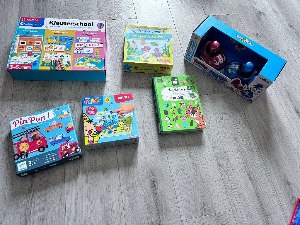 Speelgoed, Ophalen, Gebruikt