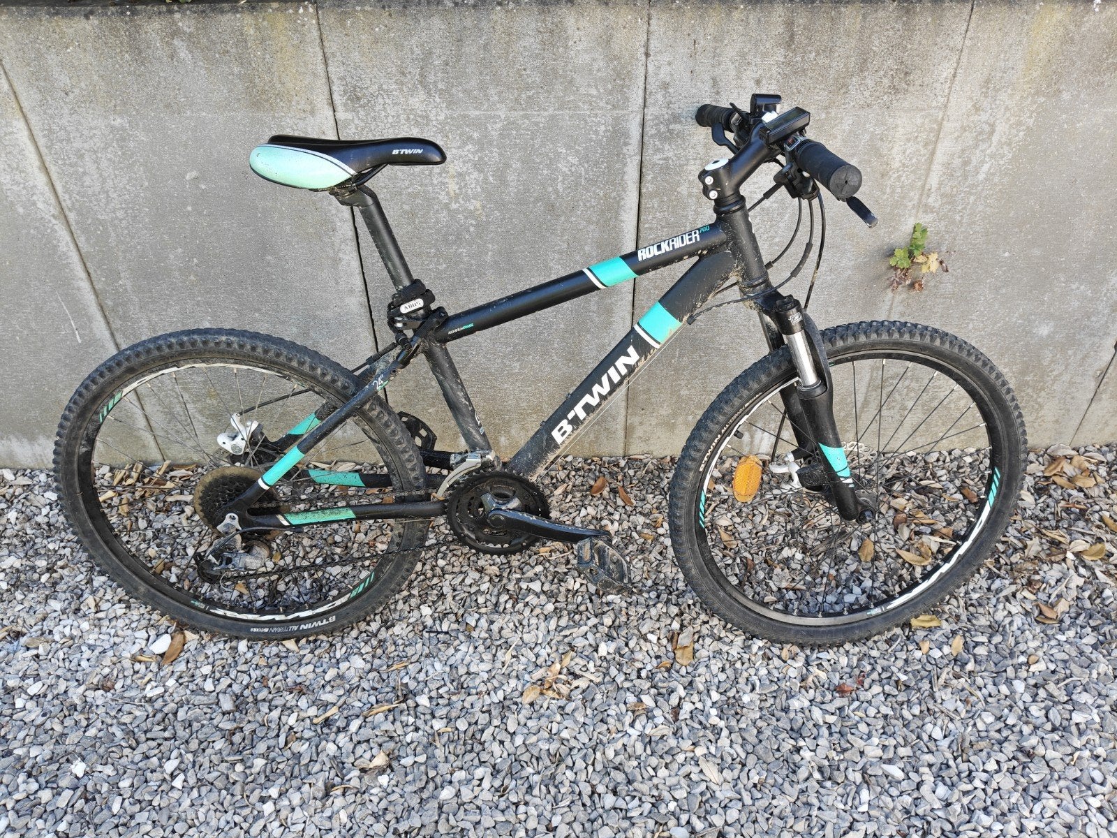 Mountainbike 24" B'Twin, Fietsen en Brommers, Ophalen, Gebruikt, Schijfrem, Overige merken