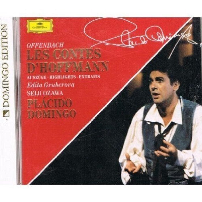 SALE--CD DOMINGO GRUBEROVA-Les Contes D' Hoffmann, Cd's en Dvd's, Verzenden