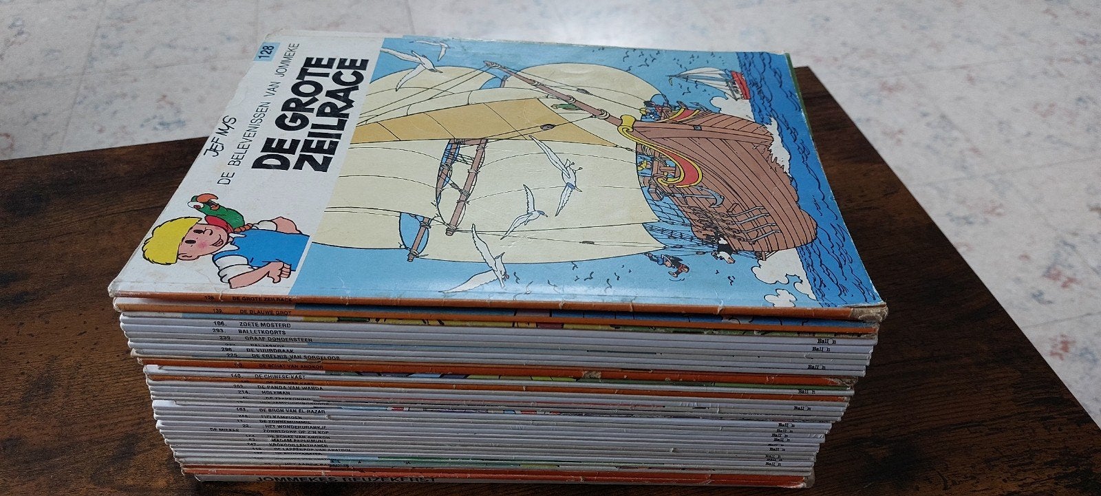 lot Stripverhalen Jommeke, Boeken, Ophalen