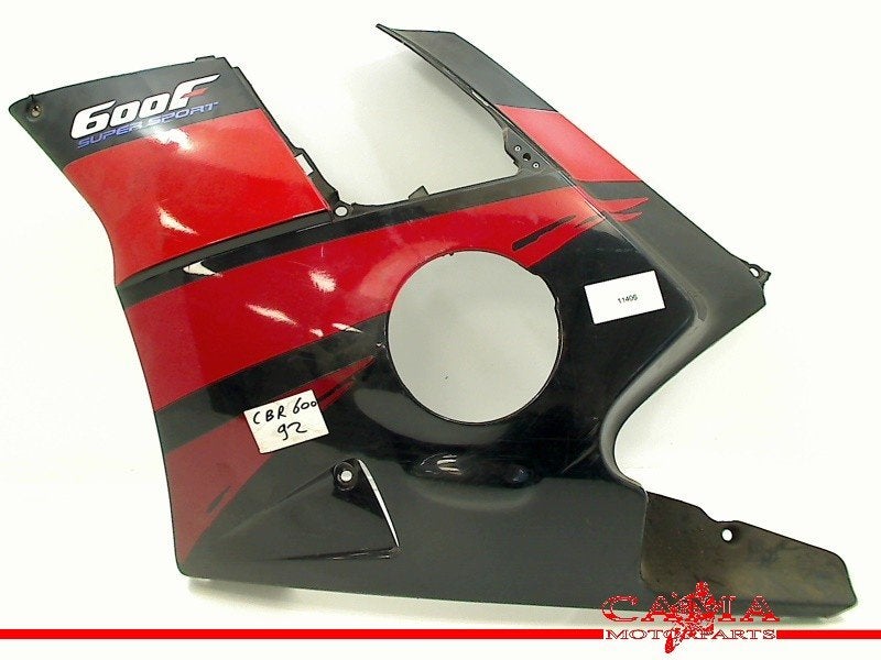 CARENAGE GAUCHE CBR 600 F 1991-1994 (CBR600F CBR600F2 PC25), Dhr. S. di Majo, Utilisé, Info@cama-motorparts.nl, P.J. Troelstraweg 8 8
3144 CX  MAASSLUIS, NL