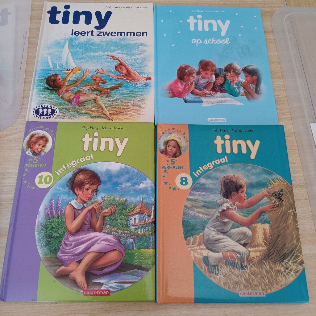 tiny boek, Ophalen, Zo goed als nieuw