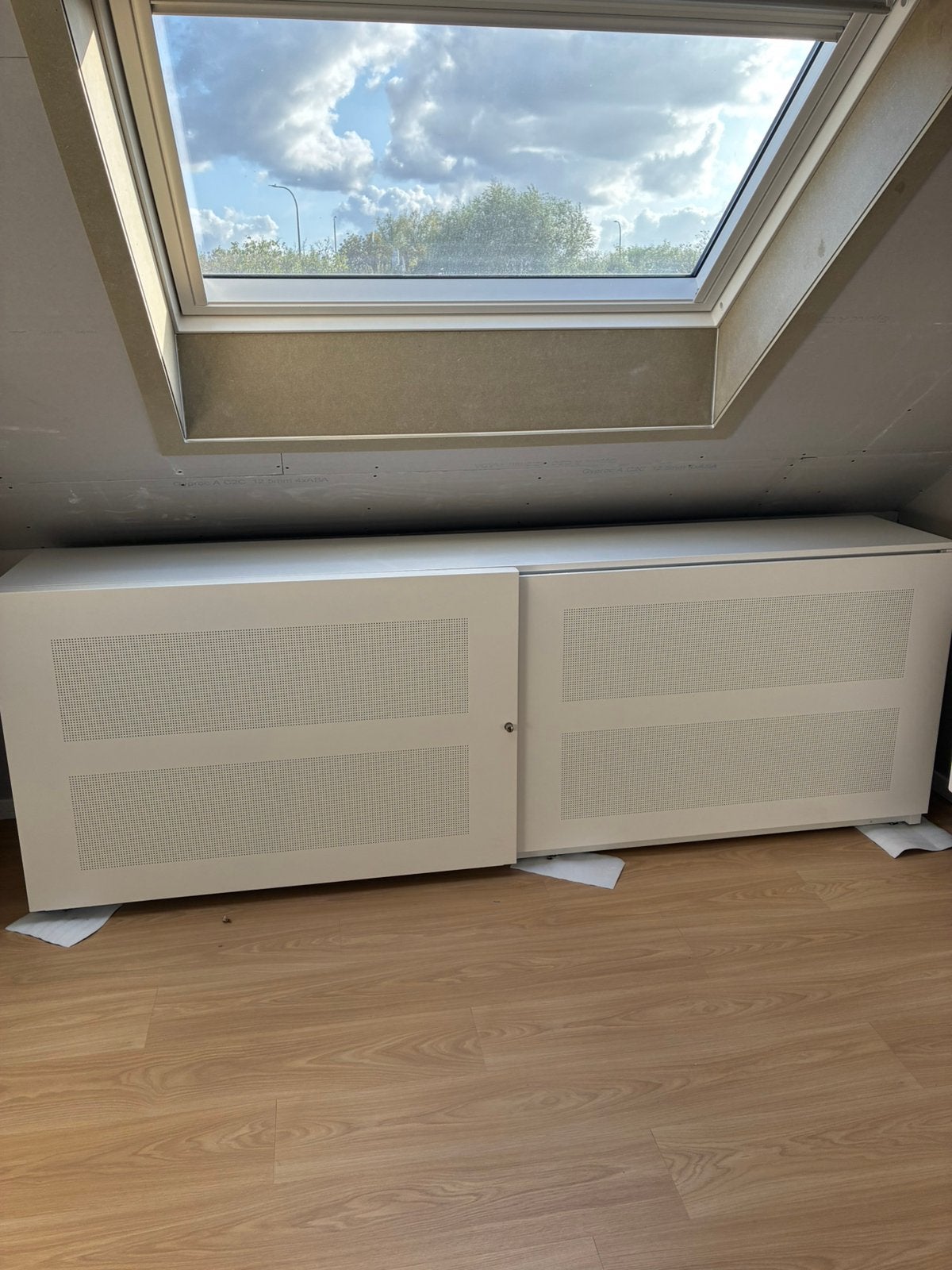 Akoestische schuifdeurkast Ahrend, Ophalen, Gebruikt, 200 cm of meer, Minder dan 100 cm