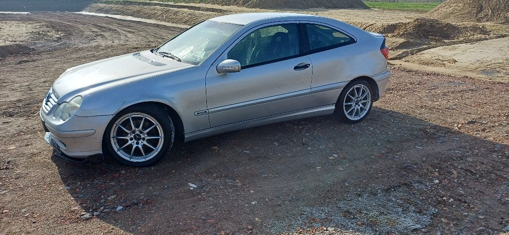 Mercedes C180 Kompressor sportcoupe drift, street, trackday, Handgeschakeld, Particulier, Te koop, Benzine