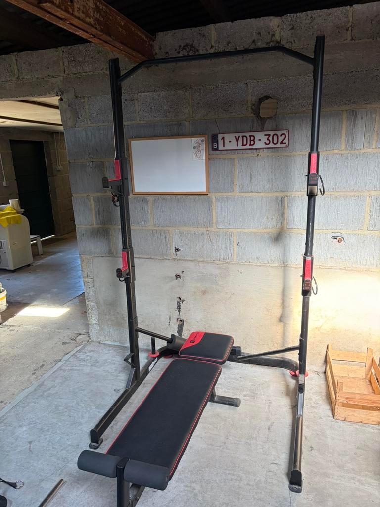 Squad rek + bech rek, Sport en Fitness, Ophalen, Zo goed als nieuw