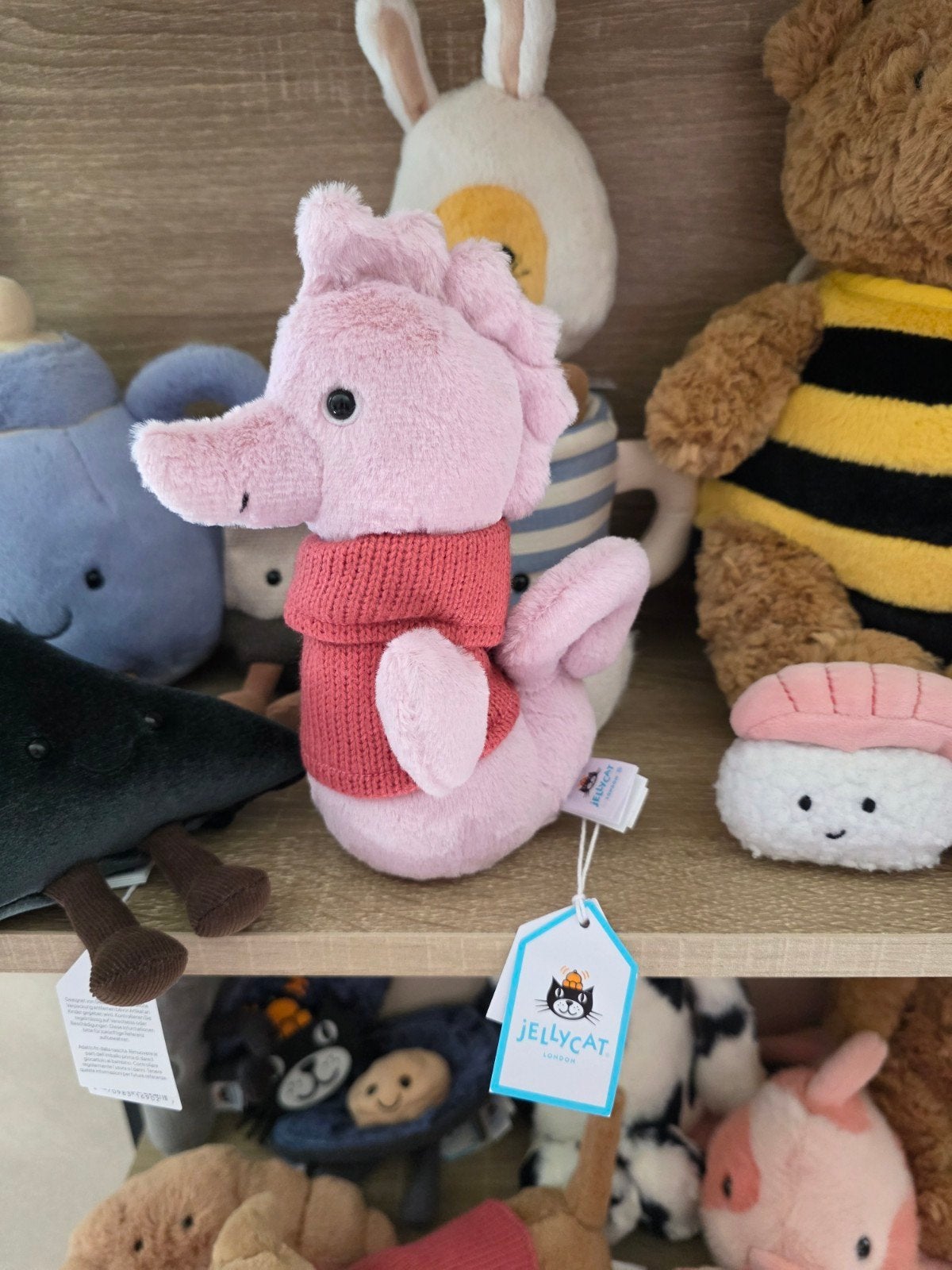 Hippocampe Jellycat Cozy Crew, Enlèvement ou Envoi, Jellycat