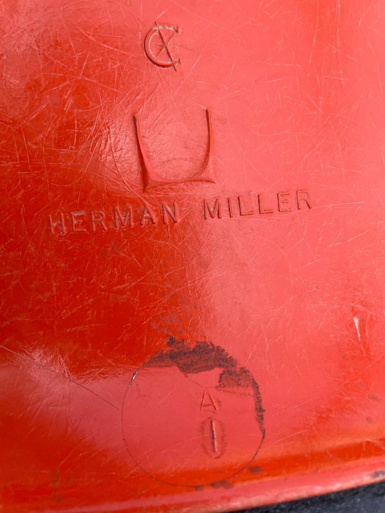 Fauteuil à bascule vintage Eames RAR, par Herman Miller, Enlèvement
