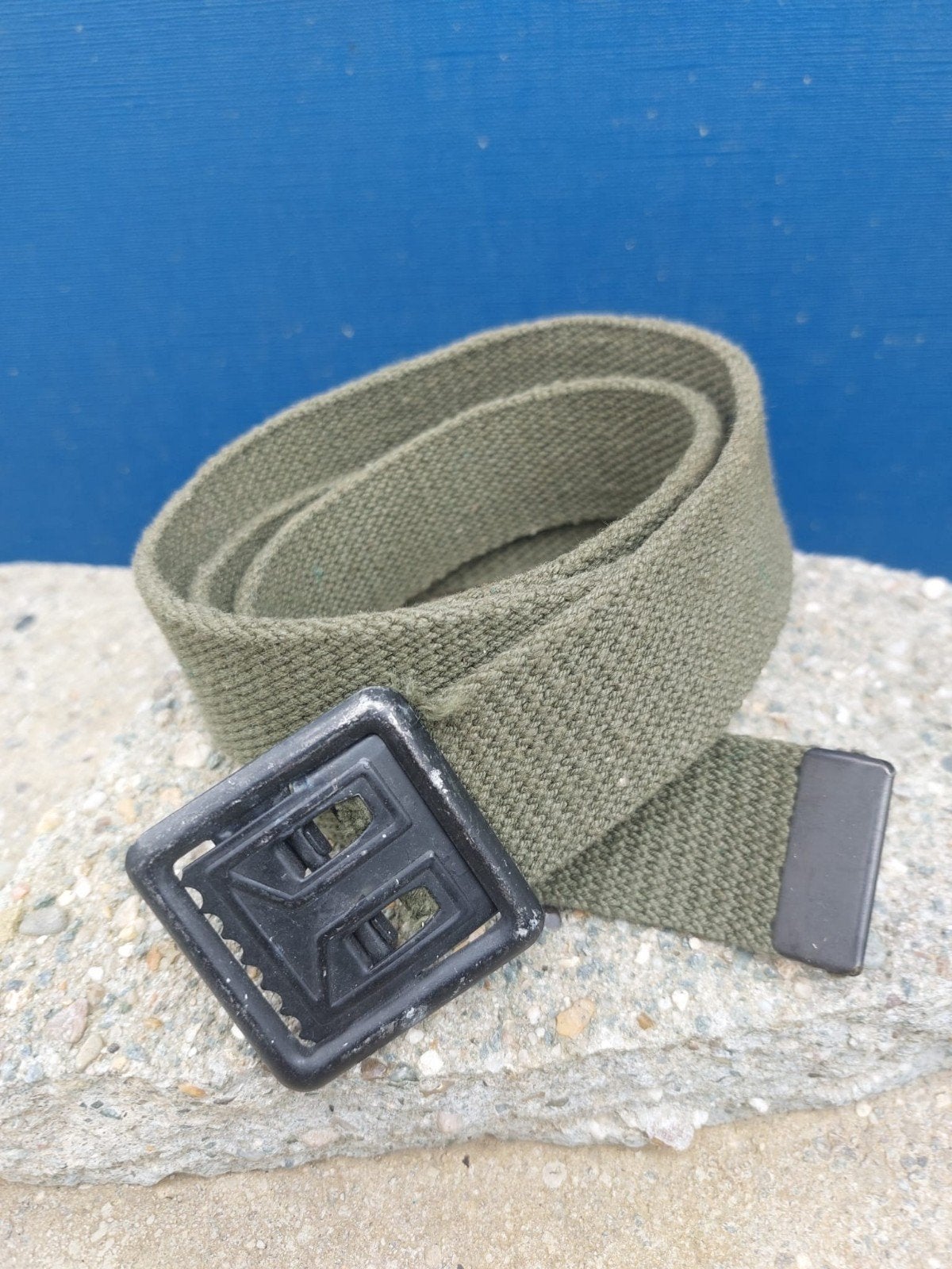 Ceinture de pantalon M1937 de l'armée américaine de la Secon, Collections, Enlèvement ou Envoi, Armée de terre, Vêtements ou Chaussures