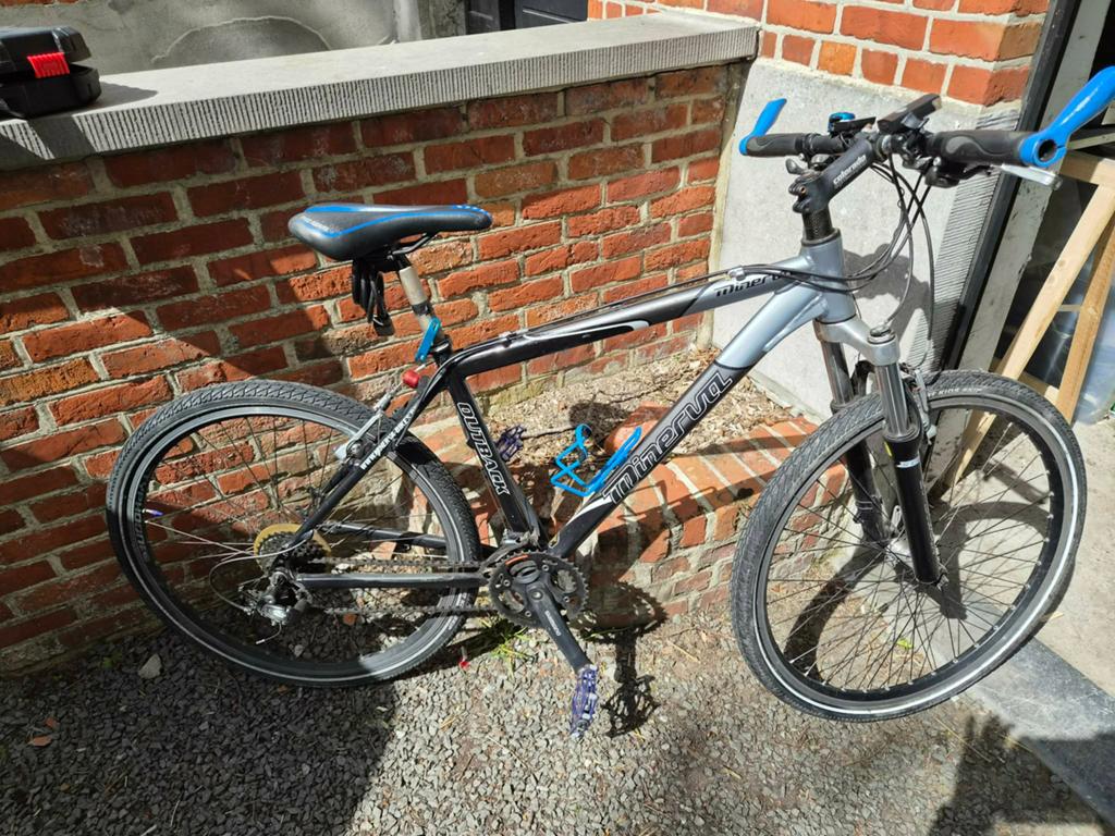 Minerva mountainbike, Enlèvement, Utilisé