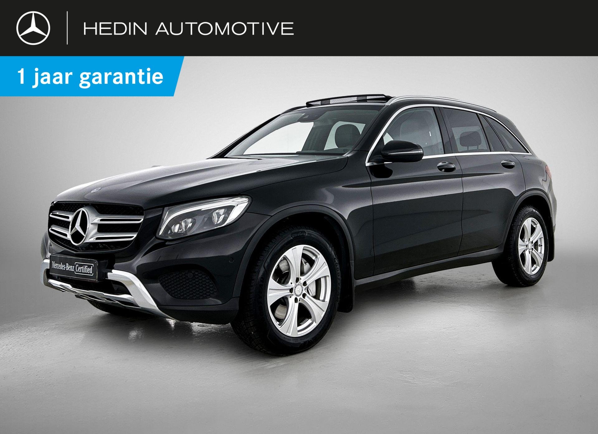 Mercedes-Benz GLC-klasse 250 d 4MATIC SUV Luxury Line | Pano, Automaat, Gebruikt, Leder en Stof, Zwart