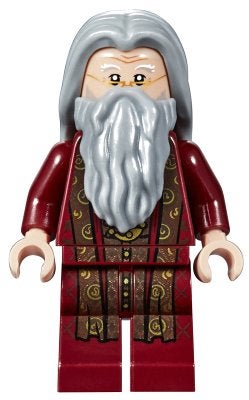LEGO Harry Potter hp147 Albus Dumbledore - Dark Red Robe,, Neuf, Enlèvement ou Envoi, Lego, Harry Potter