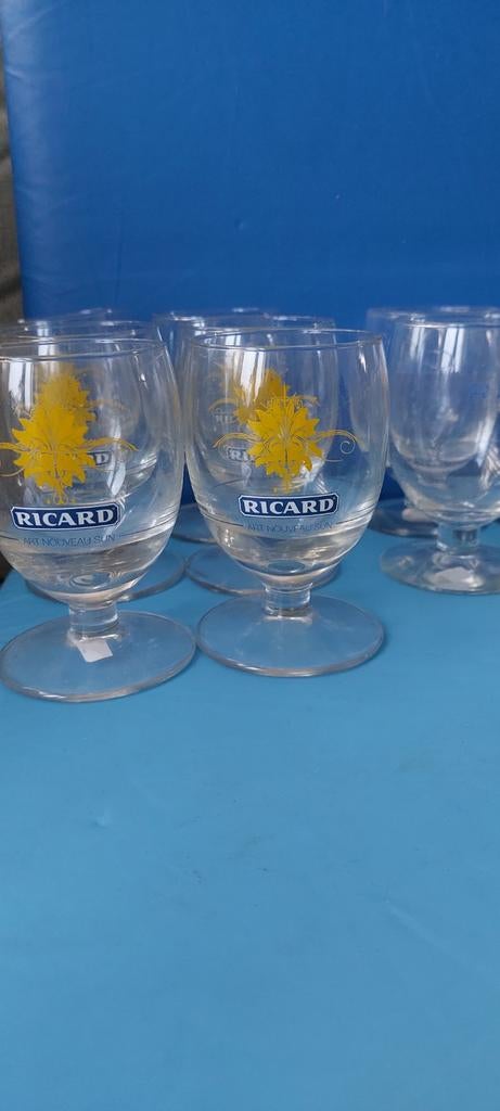 Ricard-glazen 3 euro per stuk, Verzamelen, Ophalen of Verzenden