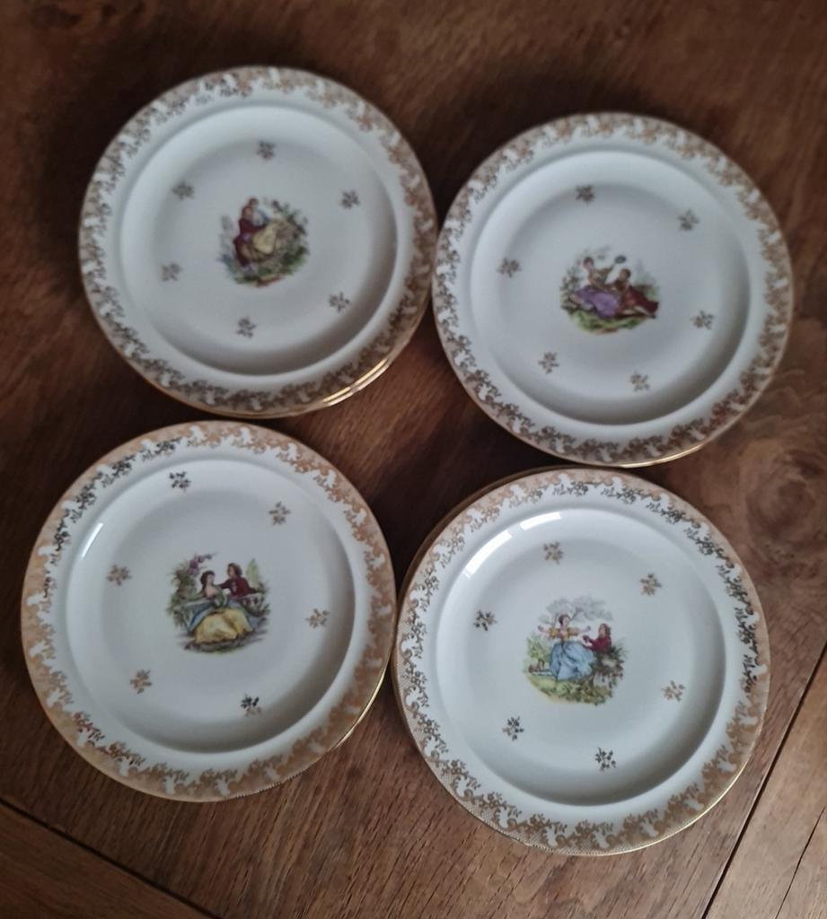 Porseleinen borden van Limoges, Ophalen