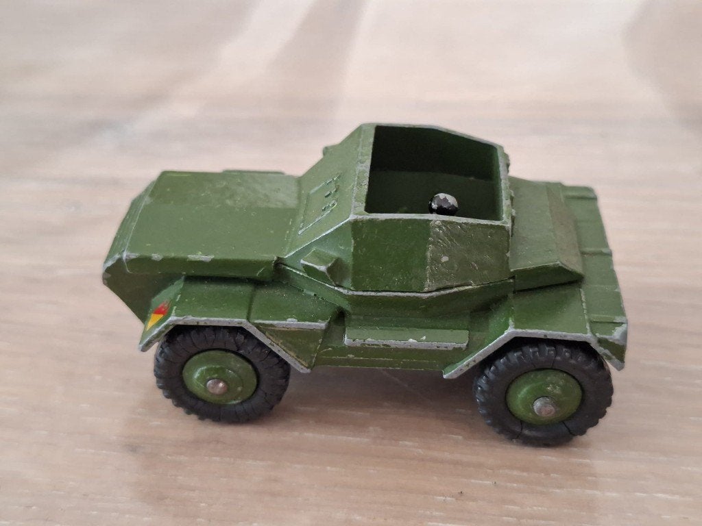 Vintage Dinky Toys Scout Car – Model 673, Enlèvement ou Envoi, Utilisé, Voiture, Dinky Toys