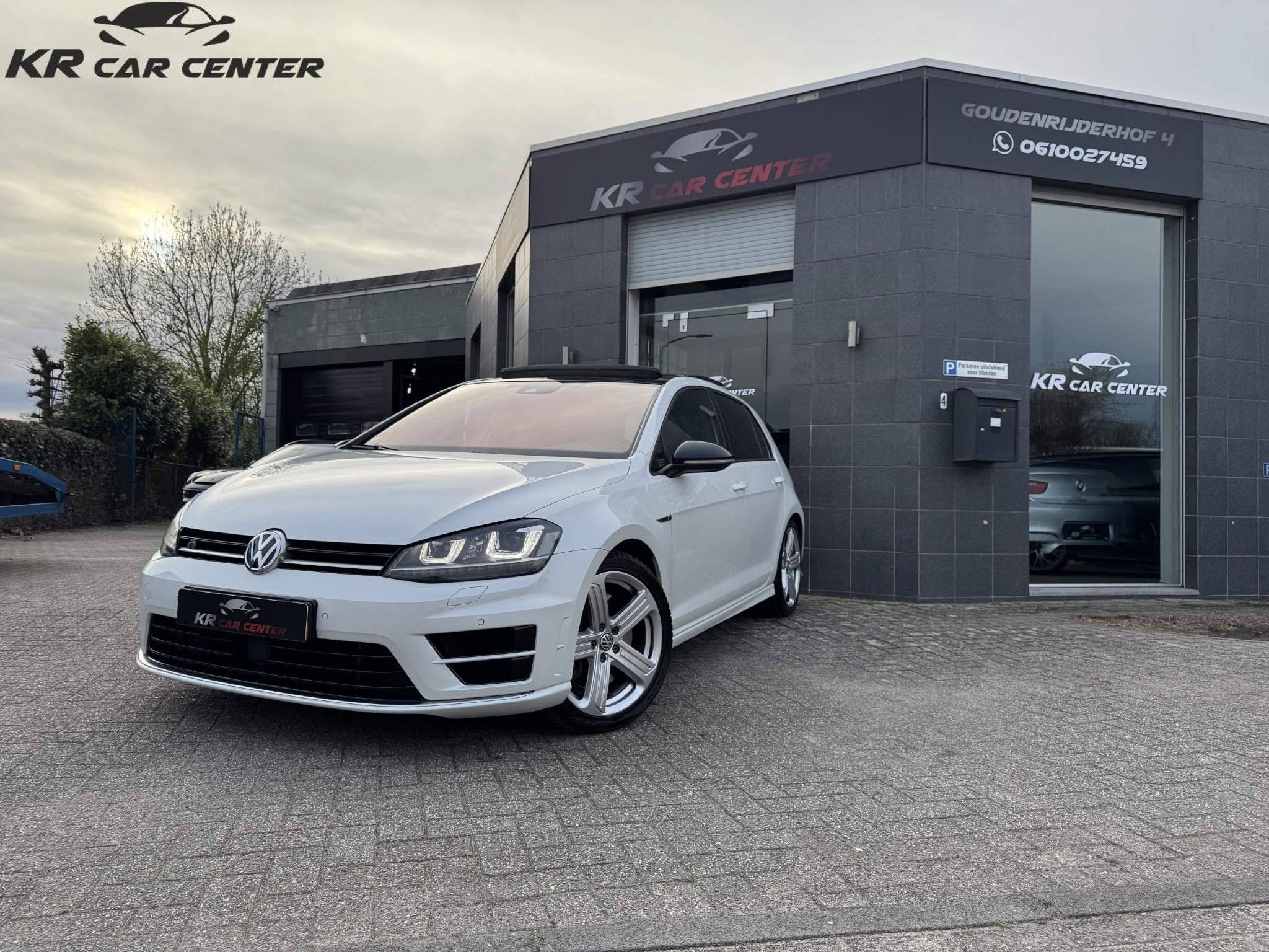 Volkswagen Golf 2.0 TSI R 4Motion PANO-KEYLESS-LEDER-ACC-DCC, Autos, Volkswagen, Cuir, Achat, Euro 6, Entreprise