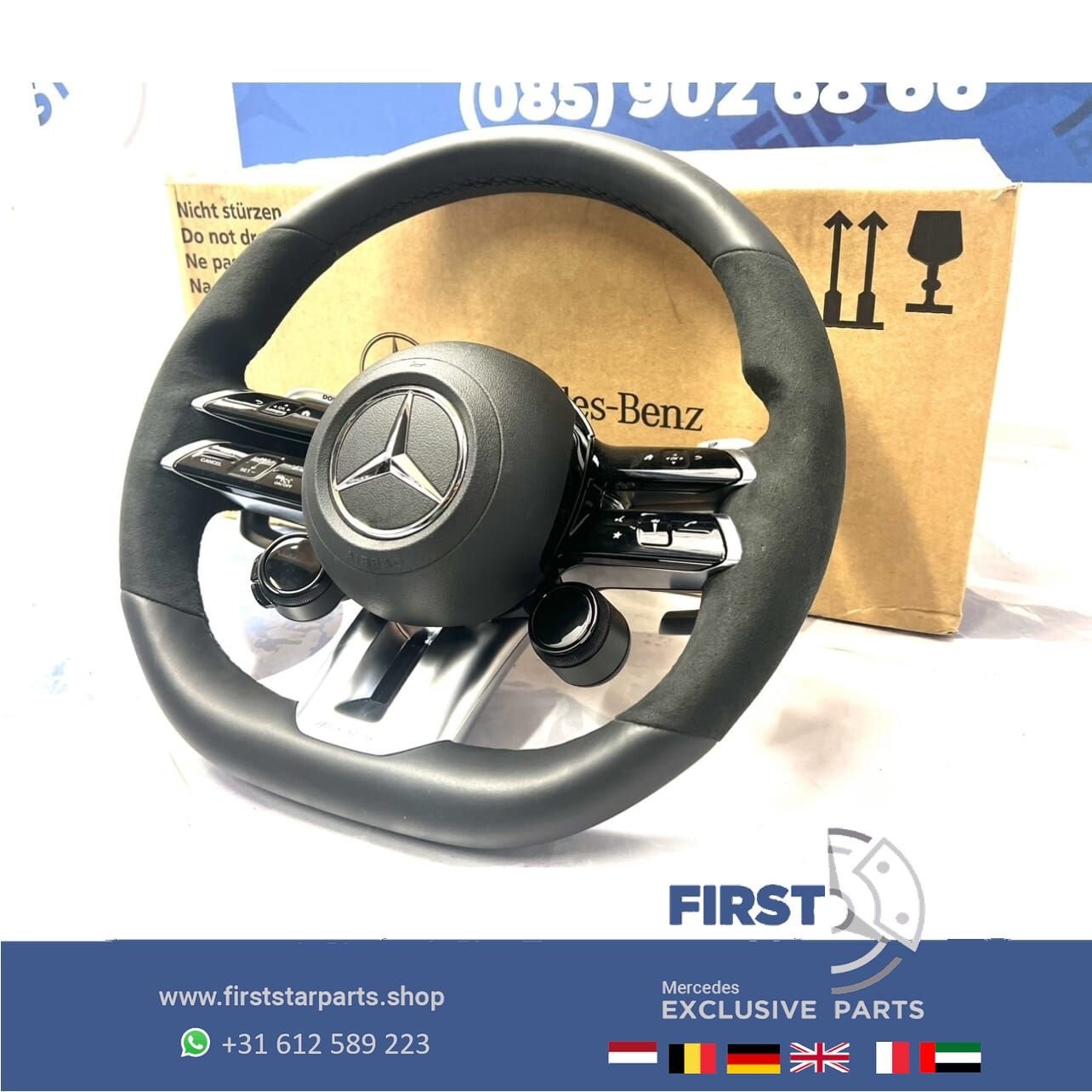 2025 Mercedes C63s E63s GLC63s GLE63s S63s AMG STUUR W206 W2, Autos : Pièces & Accessoires, Commande, Utilisé, -, -, Enlèvement ou Envoi