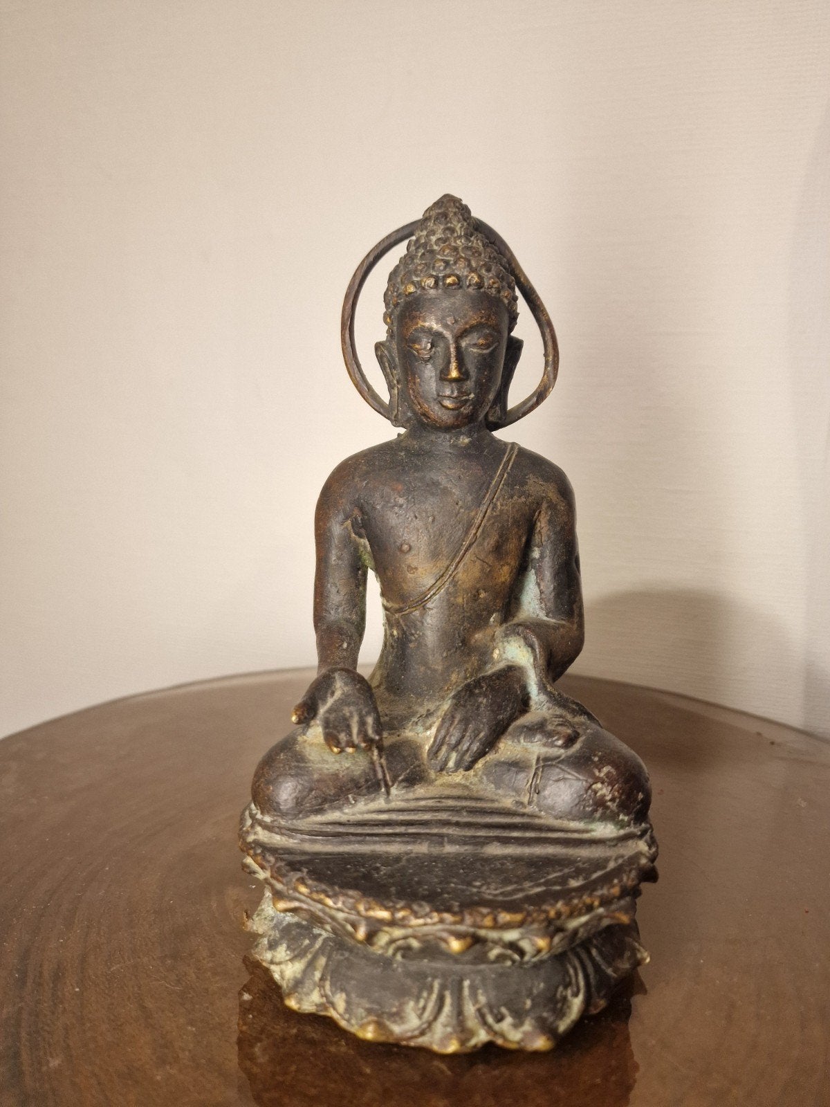 Antiek Boeddha, Ophalen of Verzenden