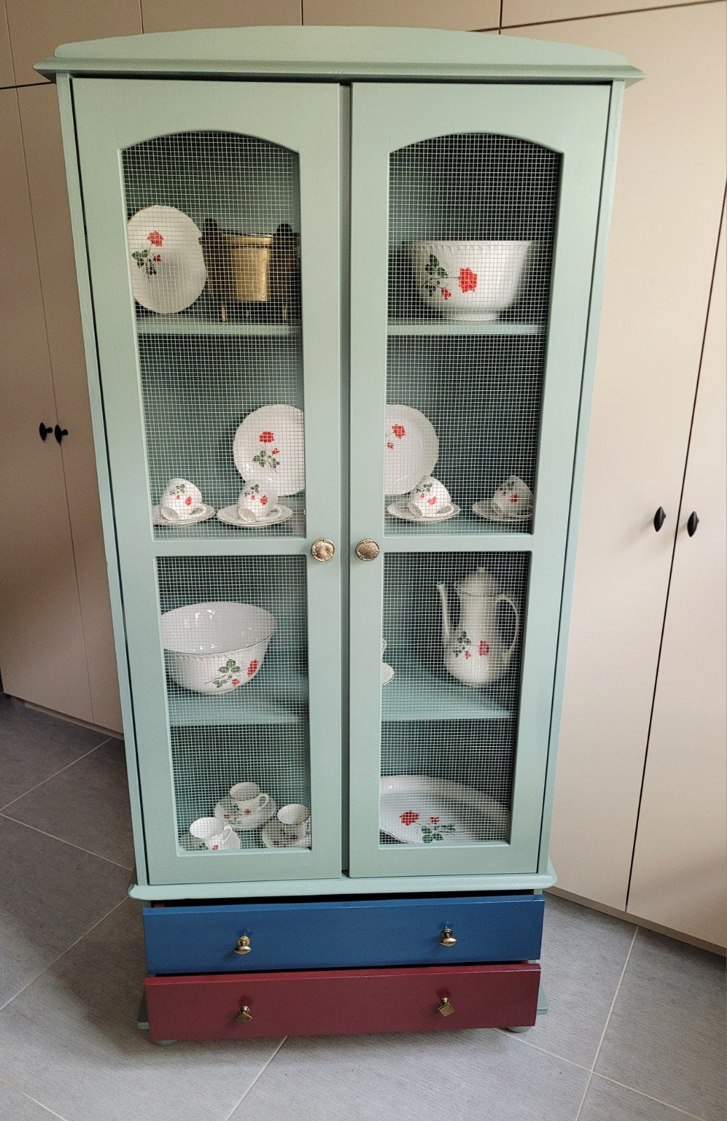 vitrine vintage, 25 à 50 cm, Comme neuf, 50 à 100 cm, 150 à 200 cm