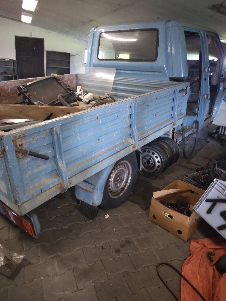 VW T4 Dubbele Cabine Sloopauto oktober 1992, Duitse papieren, Enlèvement