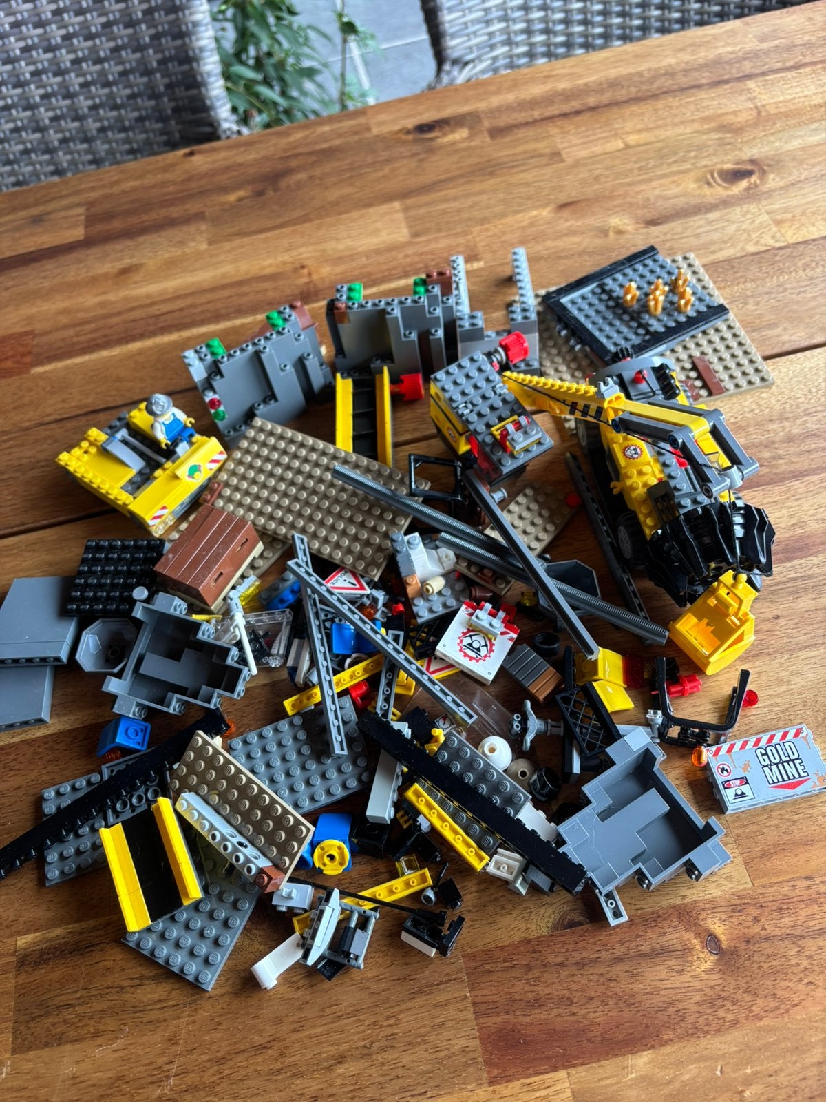 Lego onderdelen voor de goudmijn set, Ophalen of Verzenden, Zo goed als nieuw, Losse stenen, Lego