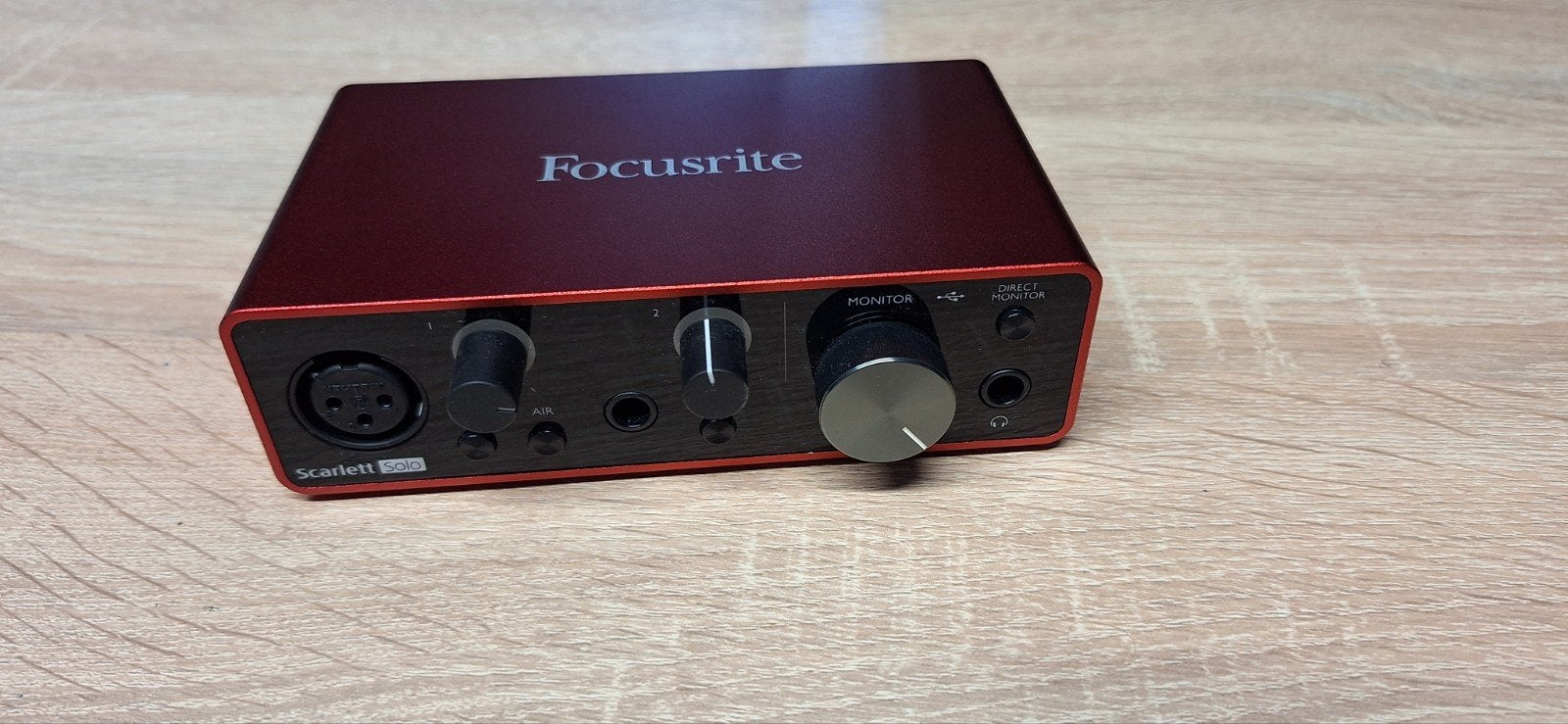 Focusrite Scarlett Solo 3rd gen usb audio interface, Muziek en Instrumenten, Ophalen, Zo goed als nieuw, Minder dan 5 kanalen