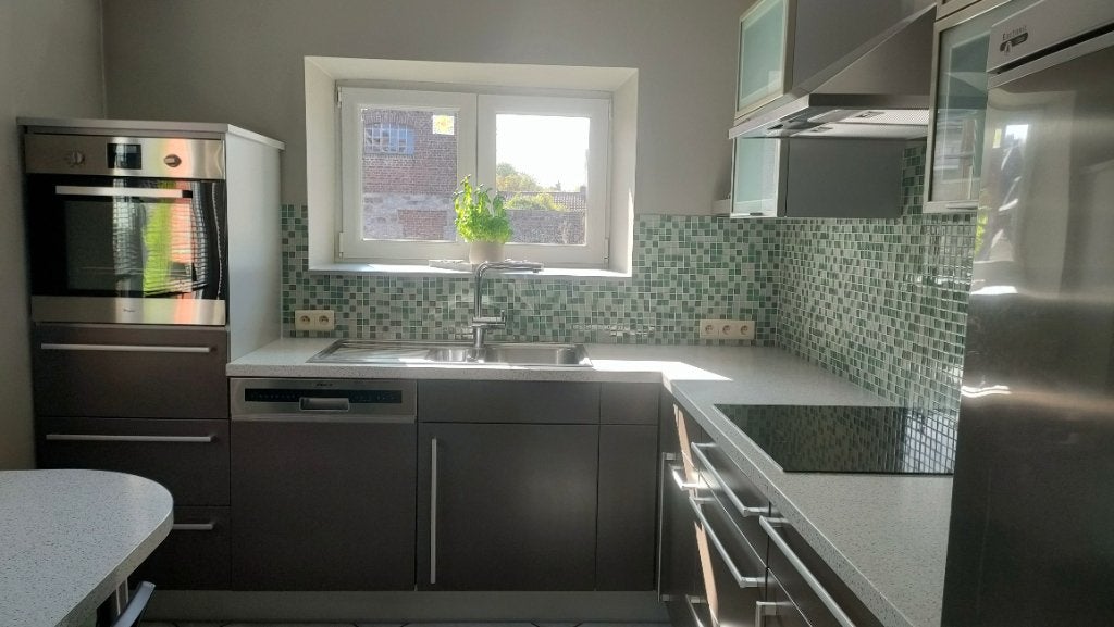 Cuisine à venir démonter et emporter, Huis en Inrichting, Keuken | Complete keukens, Ophalen, Gebruikt, Overige materialen, Hoekkeuken