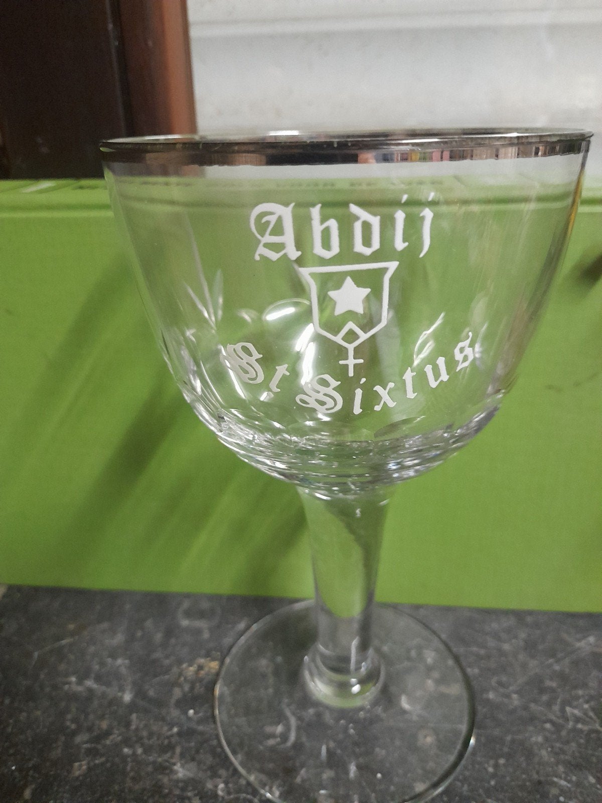 glas abdij st sixtus, Verzamelen, Ophalen of Verzenden