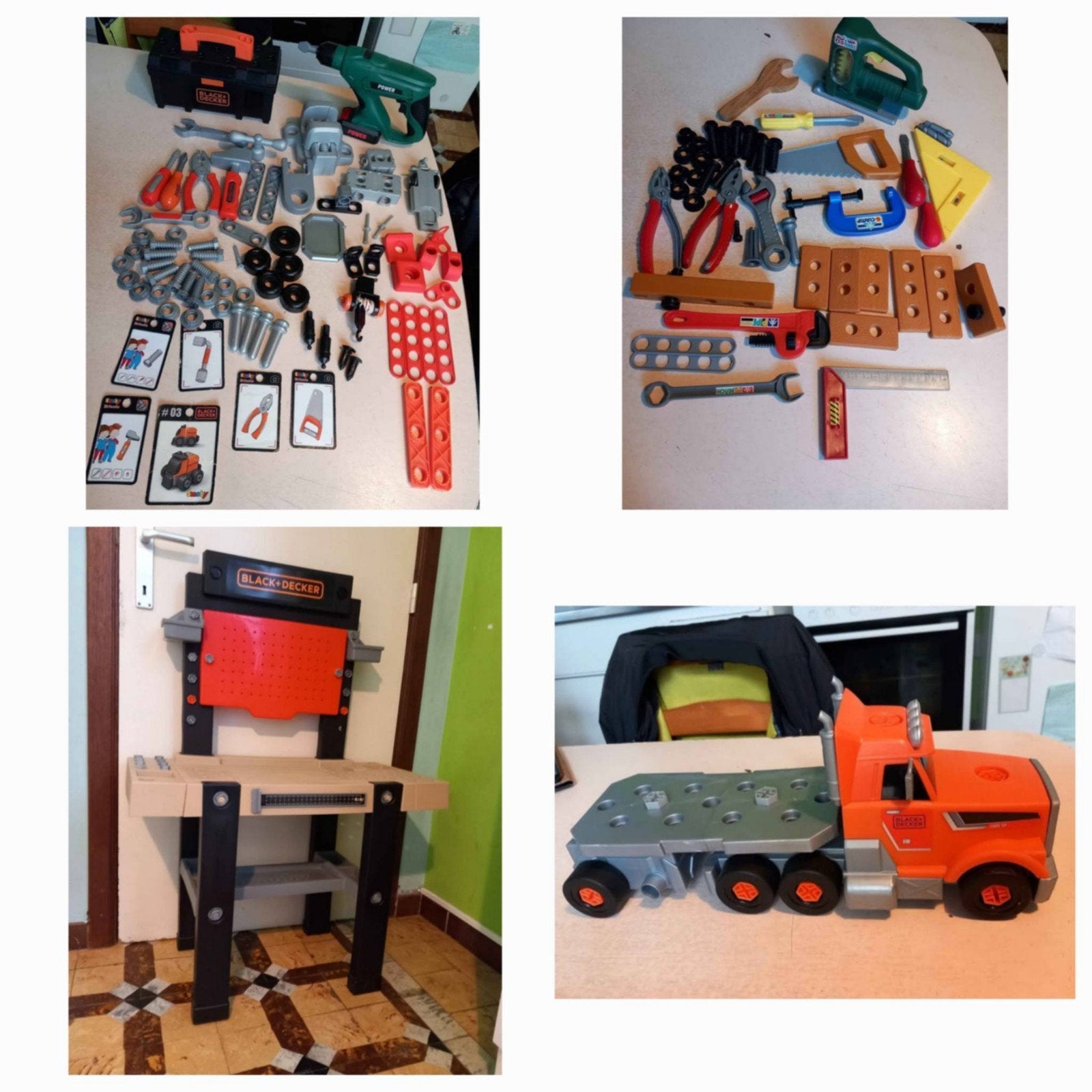 A vendre établi + le camion + les outils le tout 40€, Enlèvement