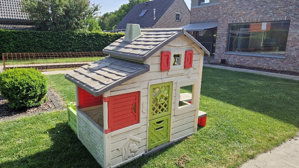 Smoby Friends House + 2 stoeltjes, Ophalen, Gebruikt, Kunststof