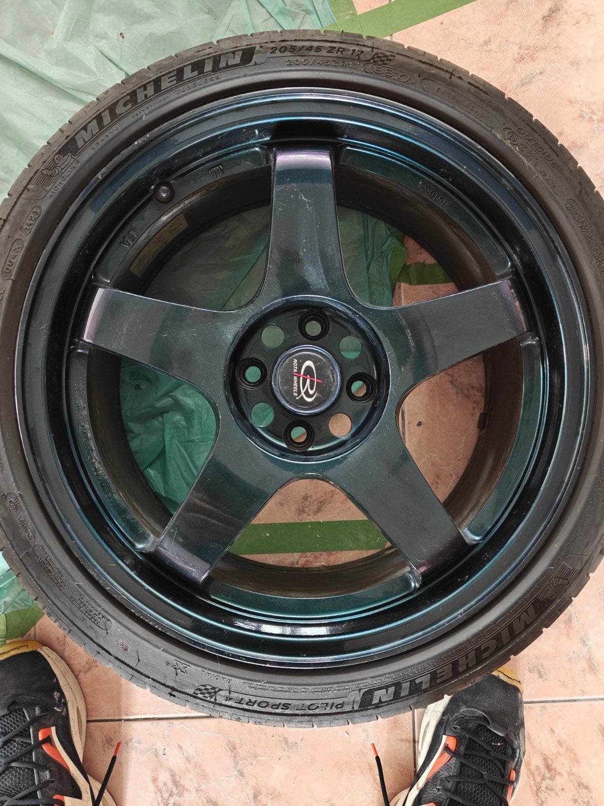 Jantes Rota 17X7.5 4X100 ET35., Auto-onderdelen, Banden en Velgen, Ophalen, Gebruikt, 17 inch, 205 mm