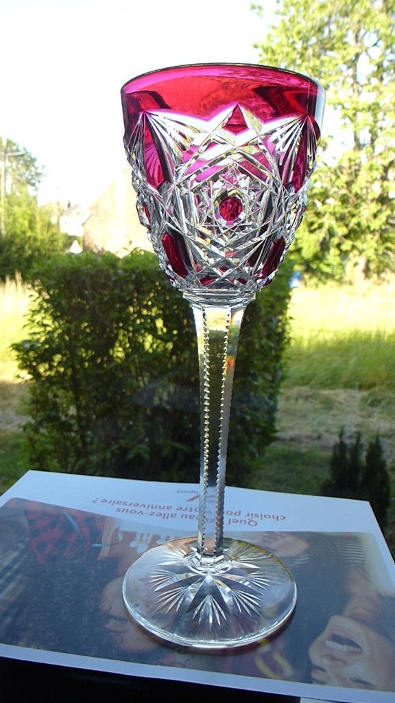 CRISTAL DE BACCARAT COLORE, Antiquités & Art, Enlèvement