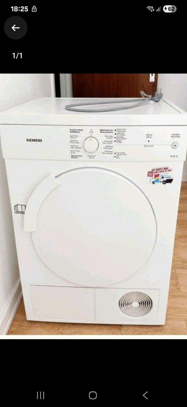 Sèche-linge, Electroménager, Enlèvement