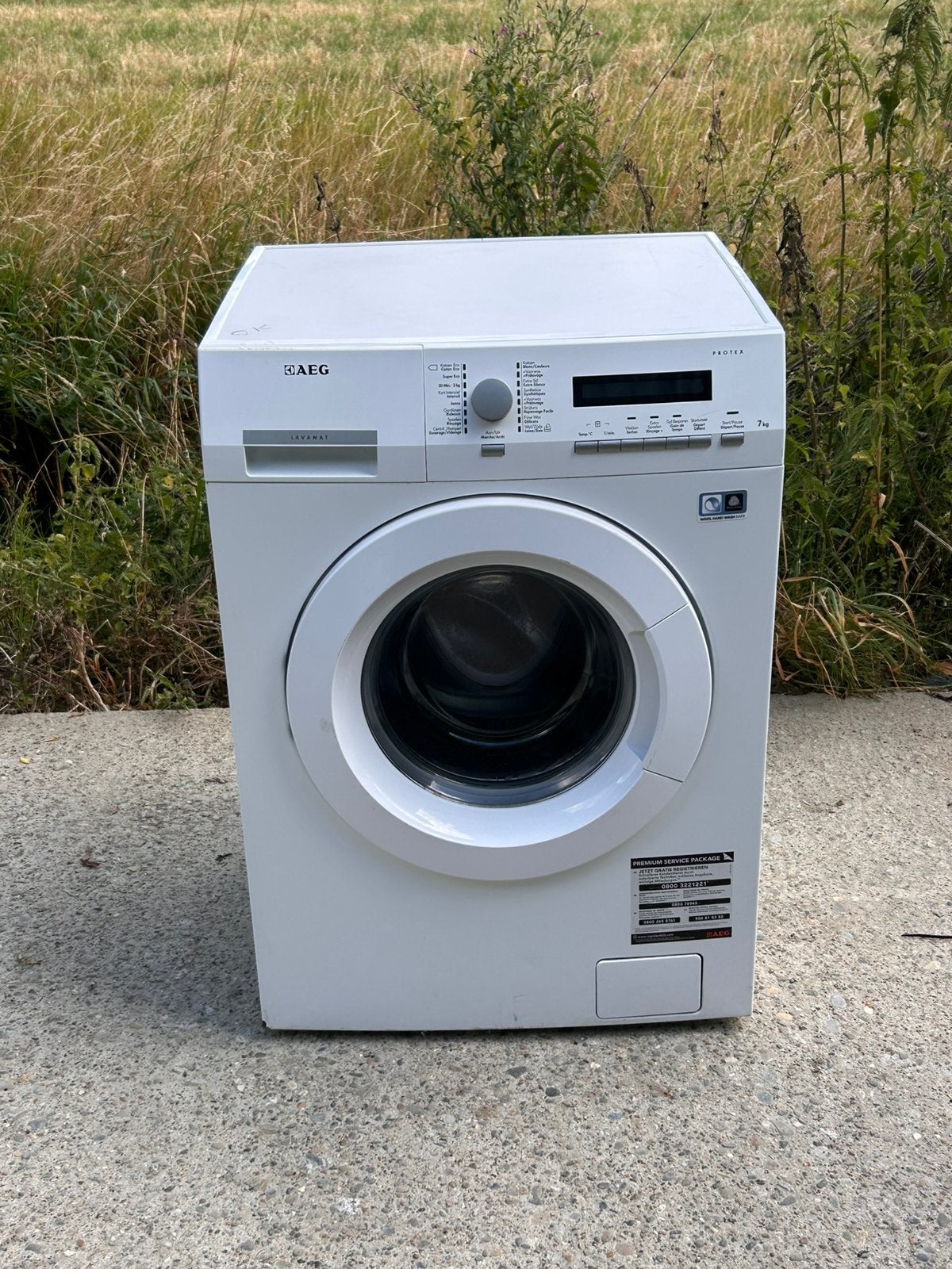 Wasmachine aeg 7kg A+++ werkt zeer goed met garantie lever, Elektronische apparatuur, Wasmachines, Ophalen of Verzenden, Zo goed als nieuw