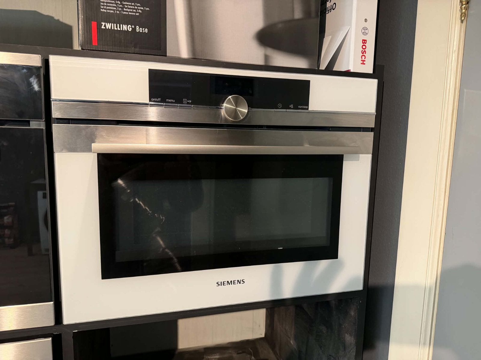 Prachtige Siemens inbouw Combi oven microgolf met garantie!, Elektronische apparatuur, Ophalen, 45 tot 50 cm, Siemens, Inbouw