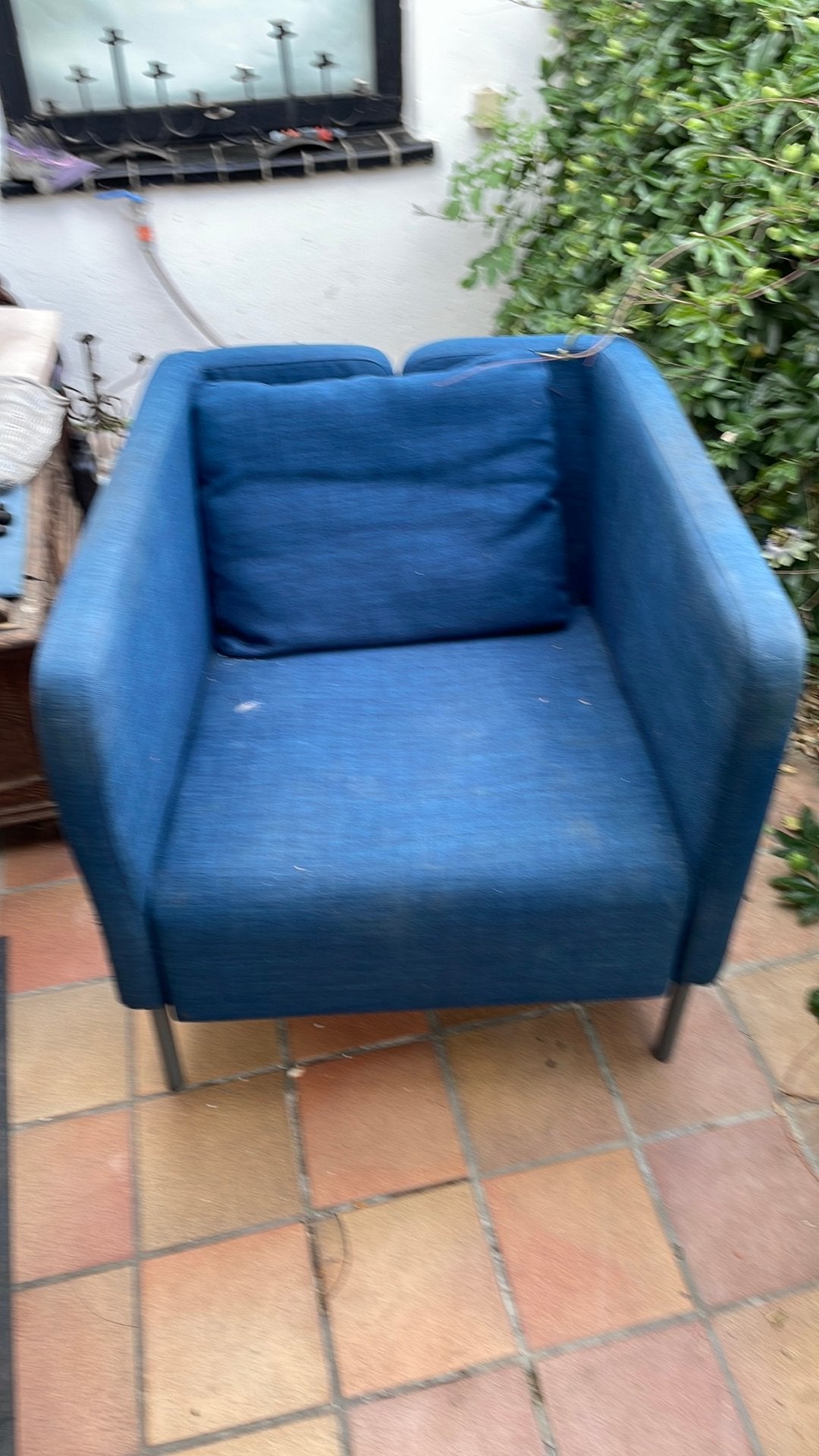 4  Petit fauteuils ikea a donner, Maison & Meubles, Enlèvement, Utilisé, Tissus, Moderne