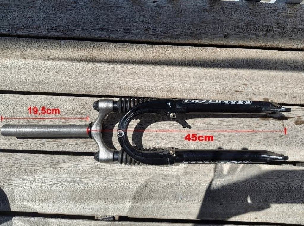 Manitou MTB vork, Vélos & Vélomoteurs, Vélos Pièces, Enlèvement ou Envoi, Utilisé, Mountainbike, Fourche avant