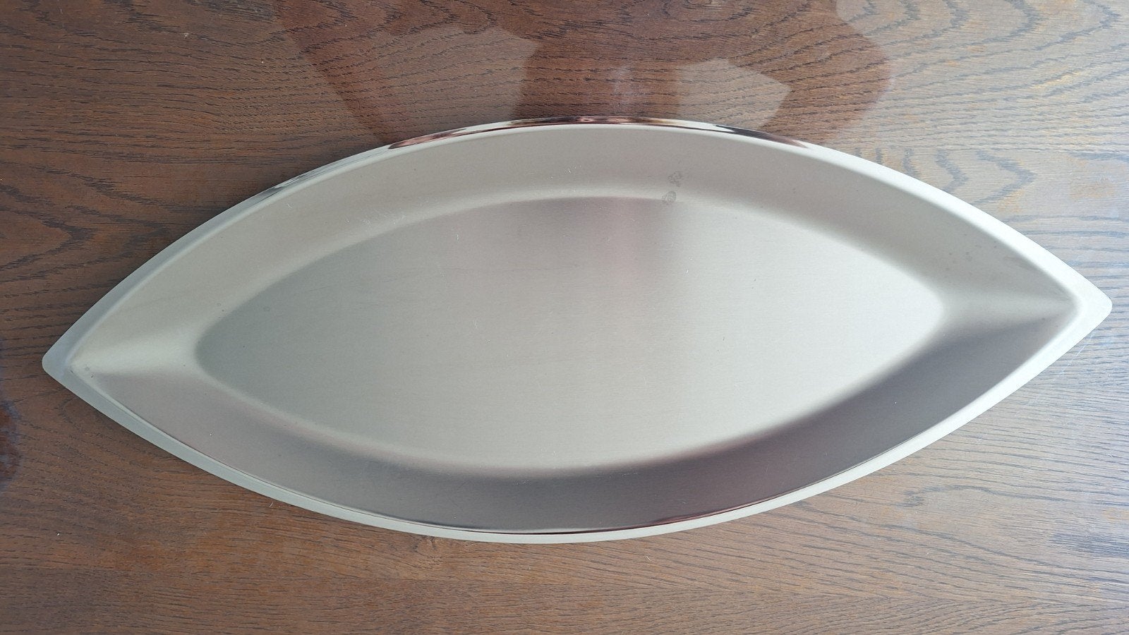Plat à poisson inox massif 18-10, Antiquités & Art, Enlèvement