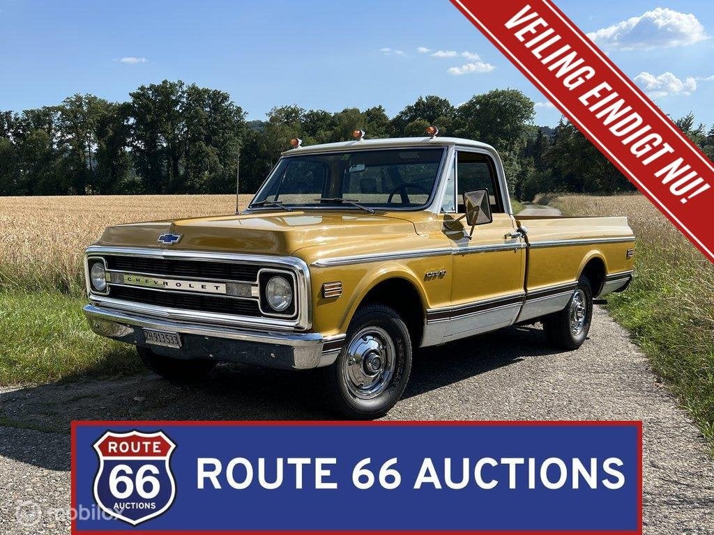 Chevrolet C10 | 1970 | Route 66 Auctions, Achat, Entreprise, Chevrolet, Boîte manuelle